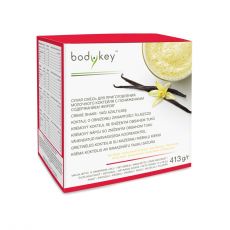 bodykey™ Krémový nápoj so zníženým obsahom tuku - príchuť vanilky  343 g / balenie 14 ks